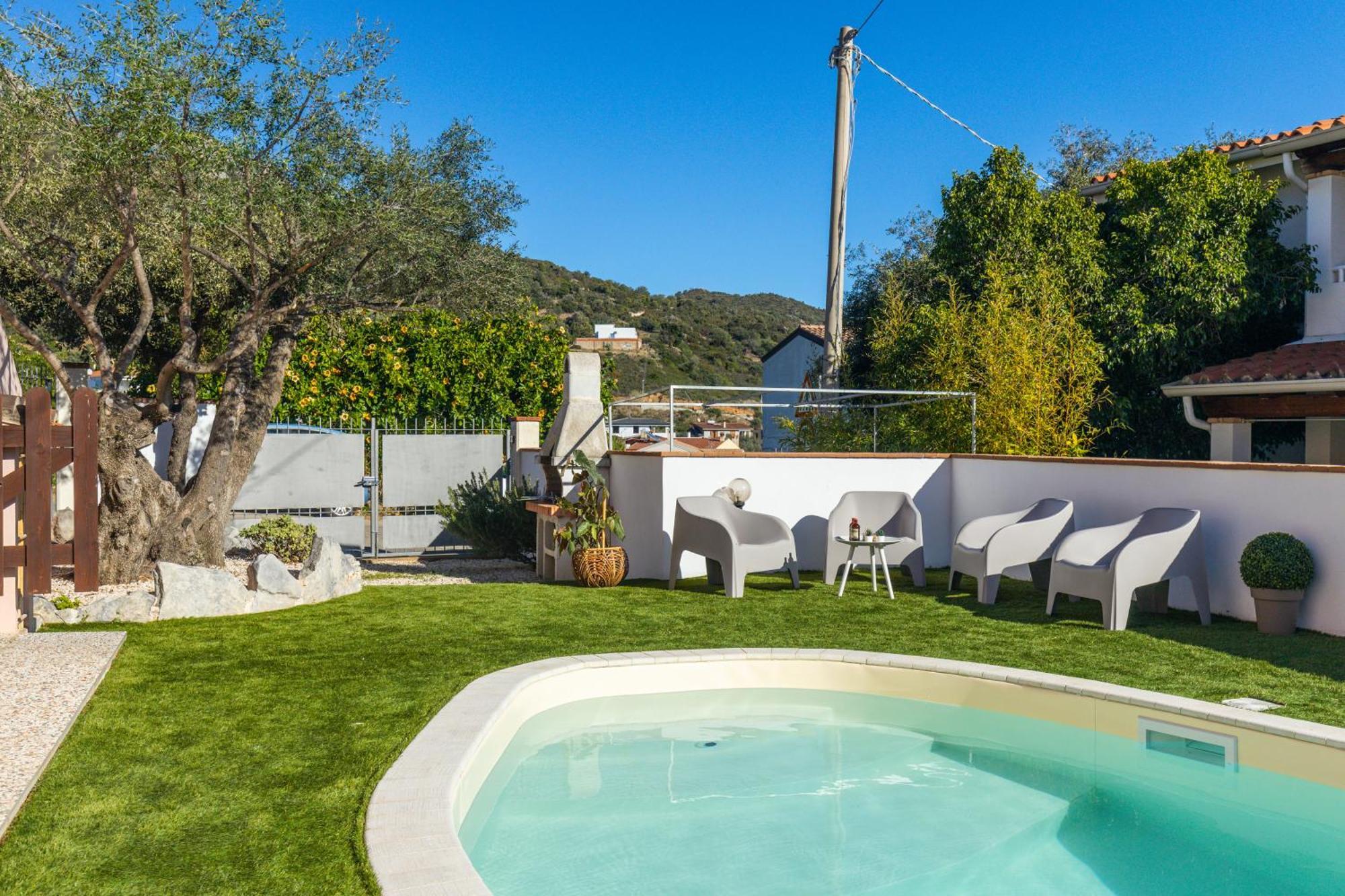 Apartmán Bynos Pool - Primo Piano Santa Maria Navarrese Exteriér fotografie