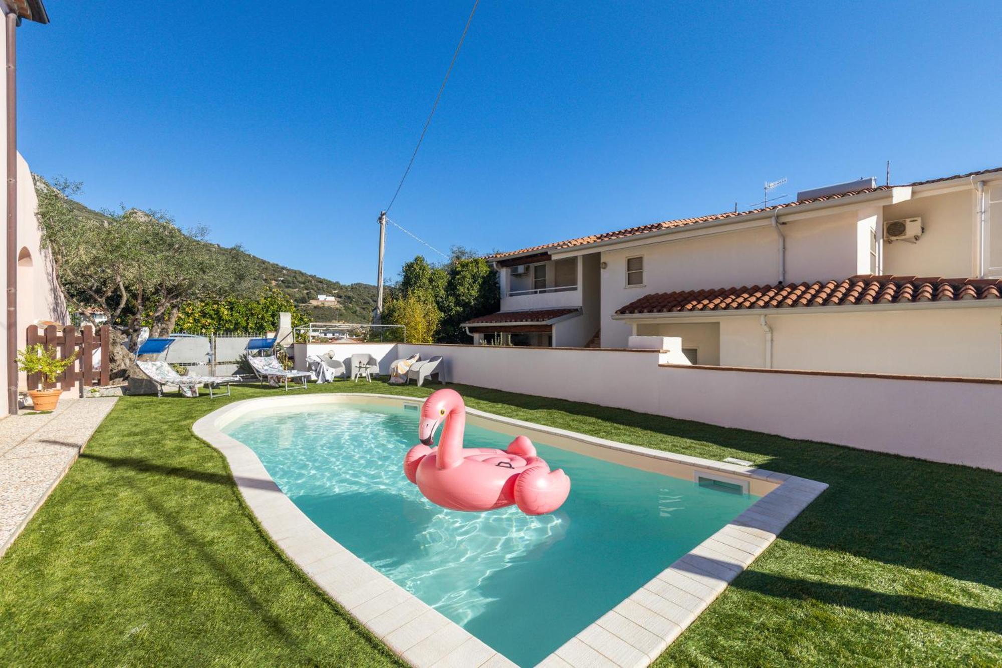 Apartmán Bynos Pool - Primo Piano Santa Maria Navarrese Exteriér fotografie